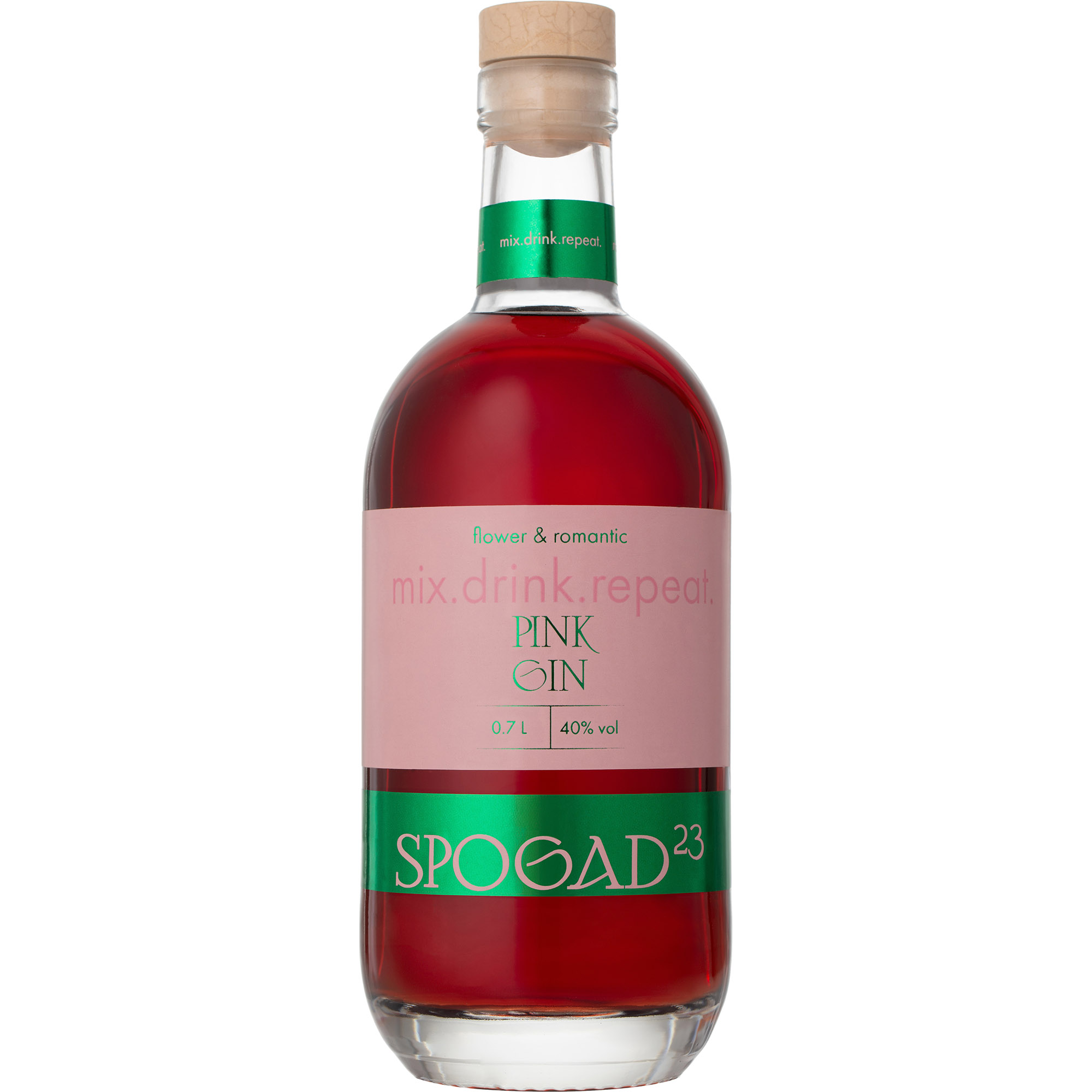 Джинн Spogad 23 Pink 40% 0.7 л - фото 1