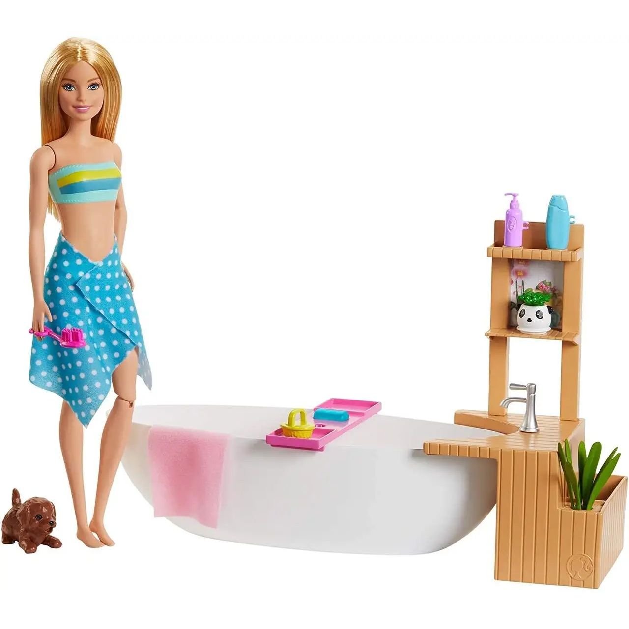 Ігровий набір Barbie Fizzy Bath Doll&Playset, 28 см - фото 1