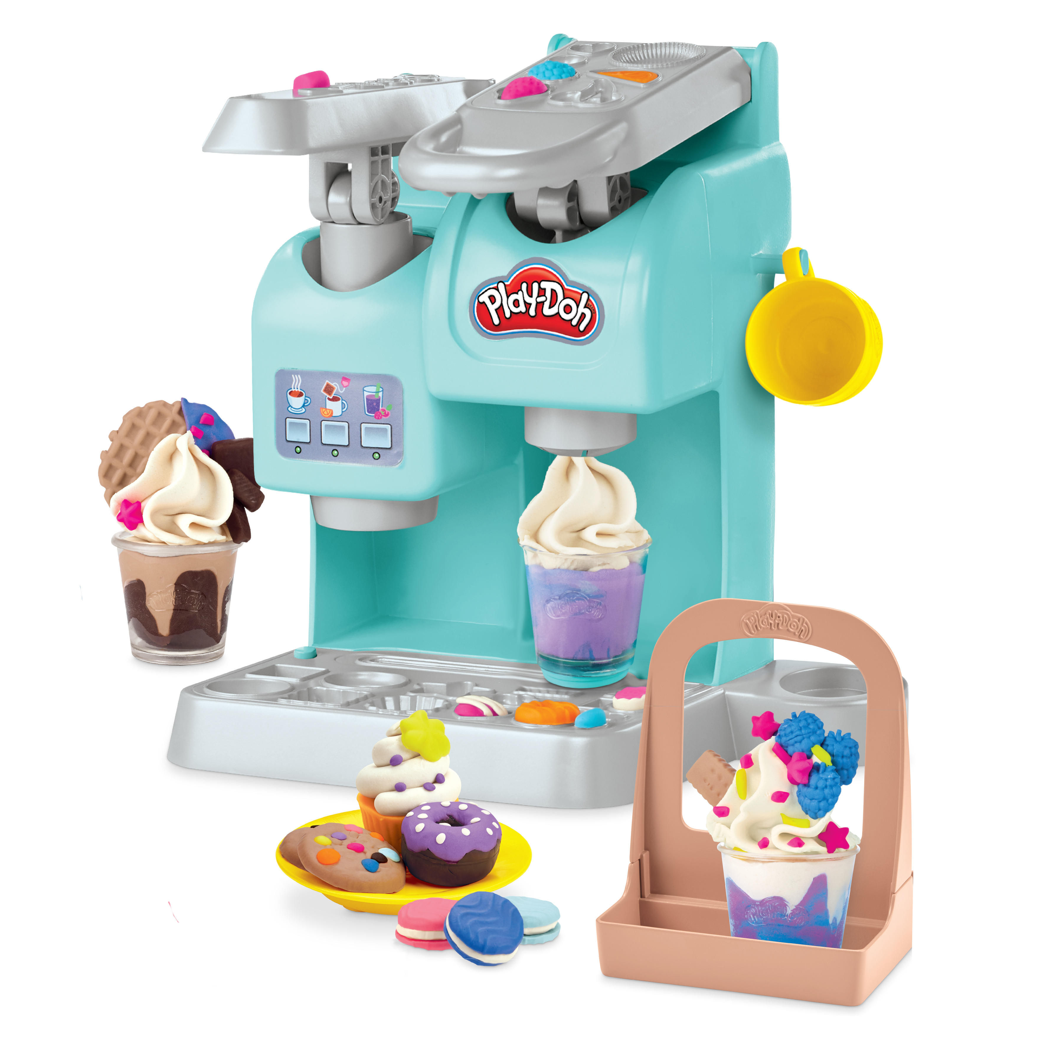 Ігровий набір з пластиліном Hasbro Play-Doh Різнокольорове кафе (F5836) - фото 5