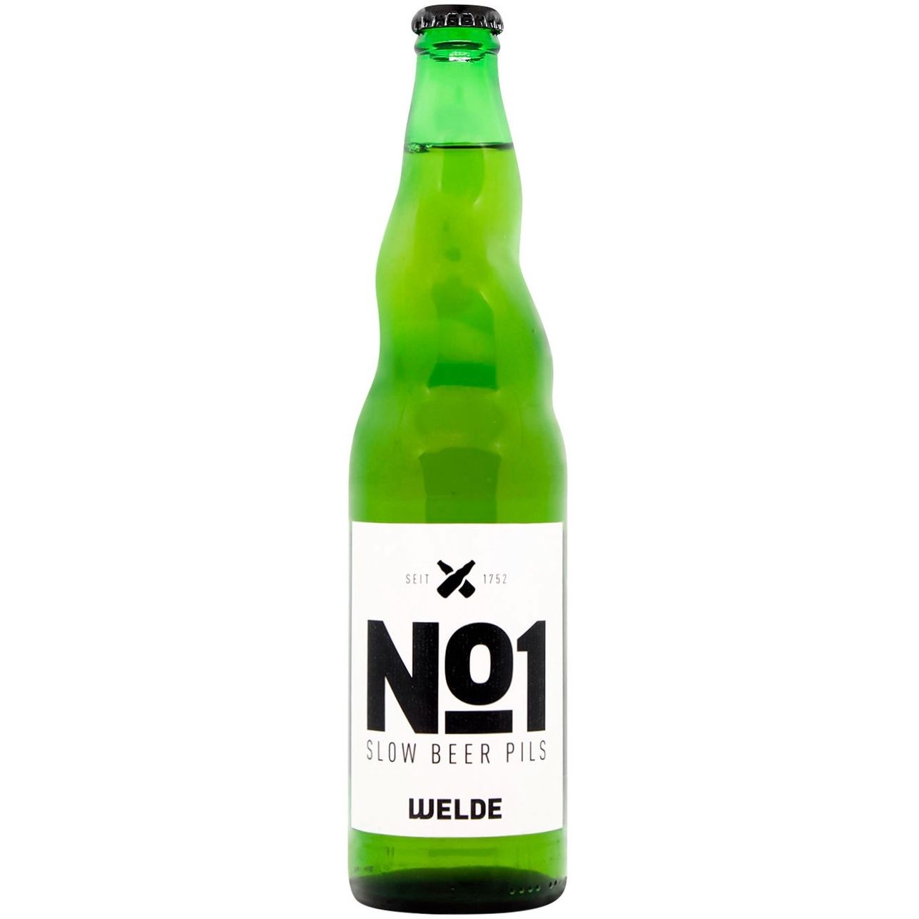 Пиво Welde N1 Slow Pils светлое фильтрованное 4.8% 0.5 л - фото 1