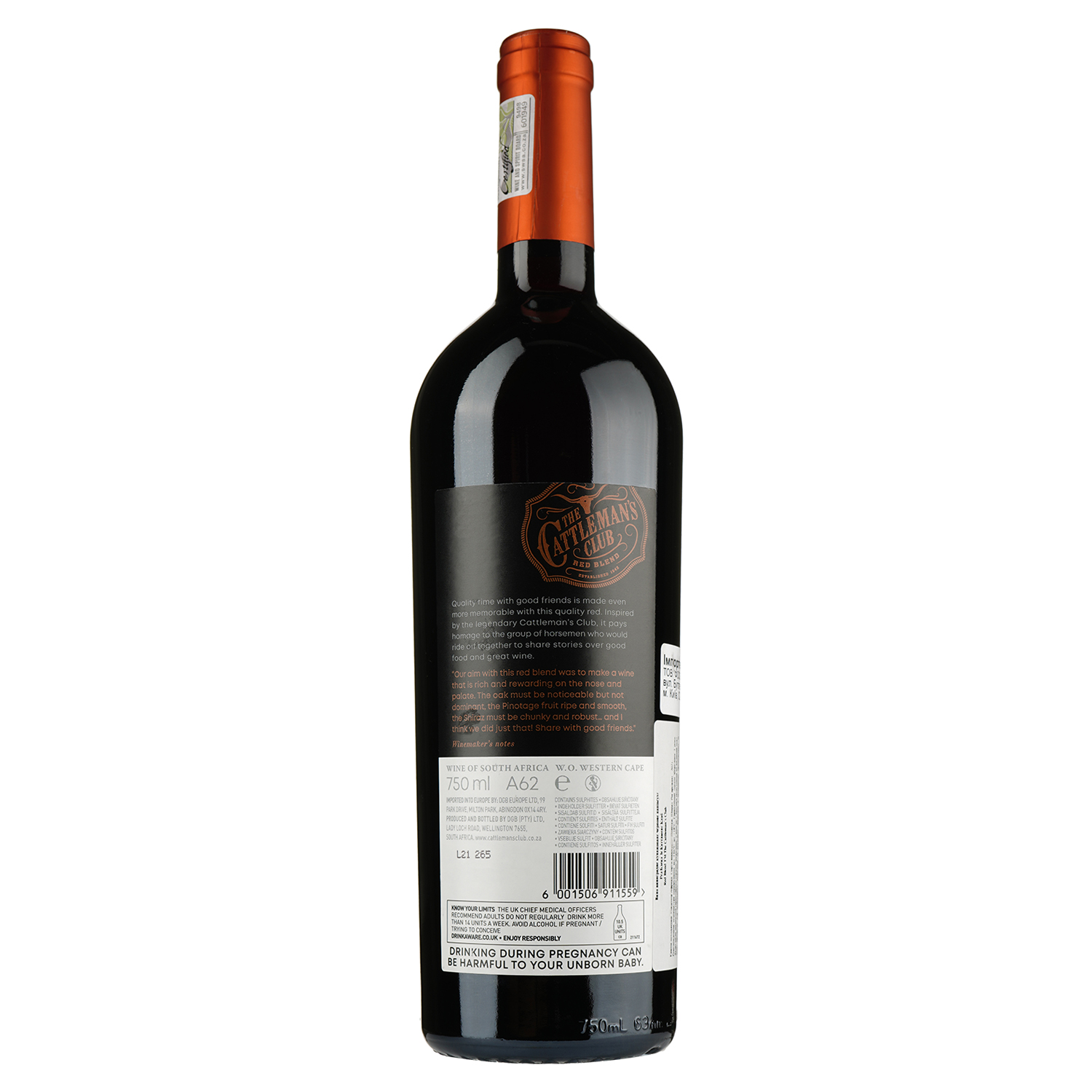 Вино Cattleman's Club Red Blend красное сухое 14% 0.75 л (875441) - фото 2
