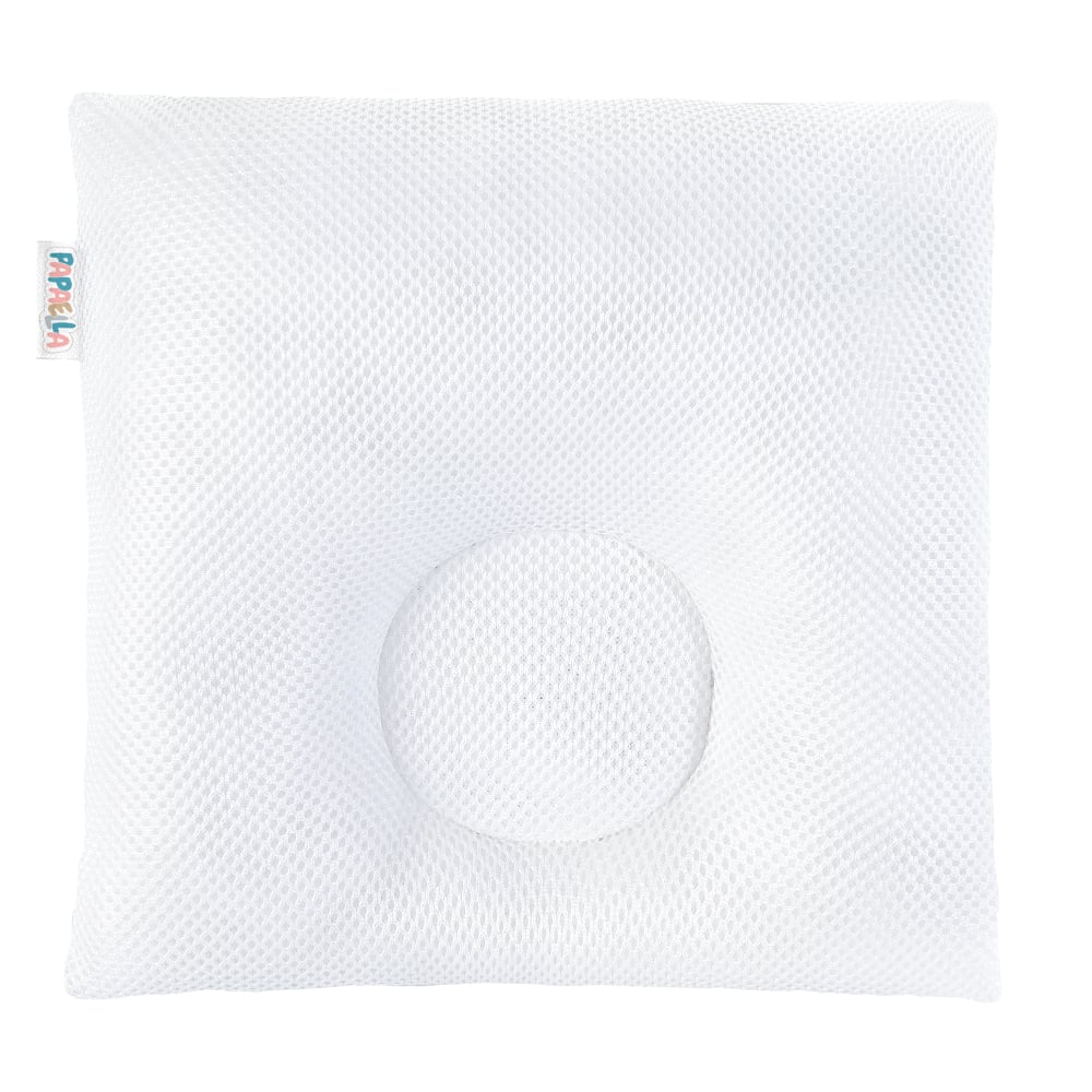 Подушка для младенцев Papaella Ортопедическая Maxi, диаметр 9 см, белый (8-32583) - фото 1