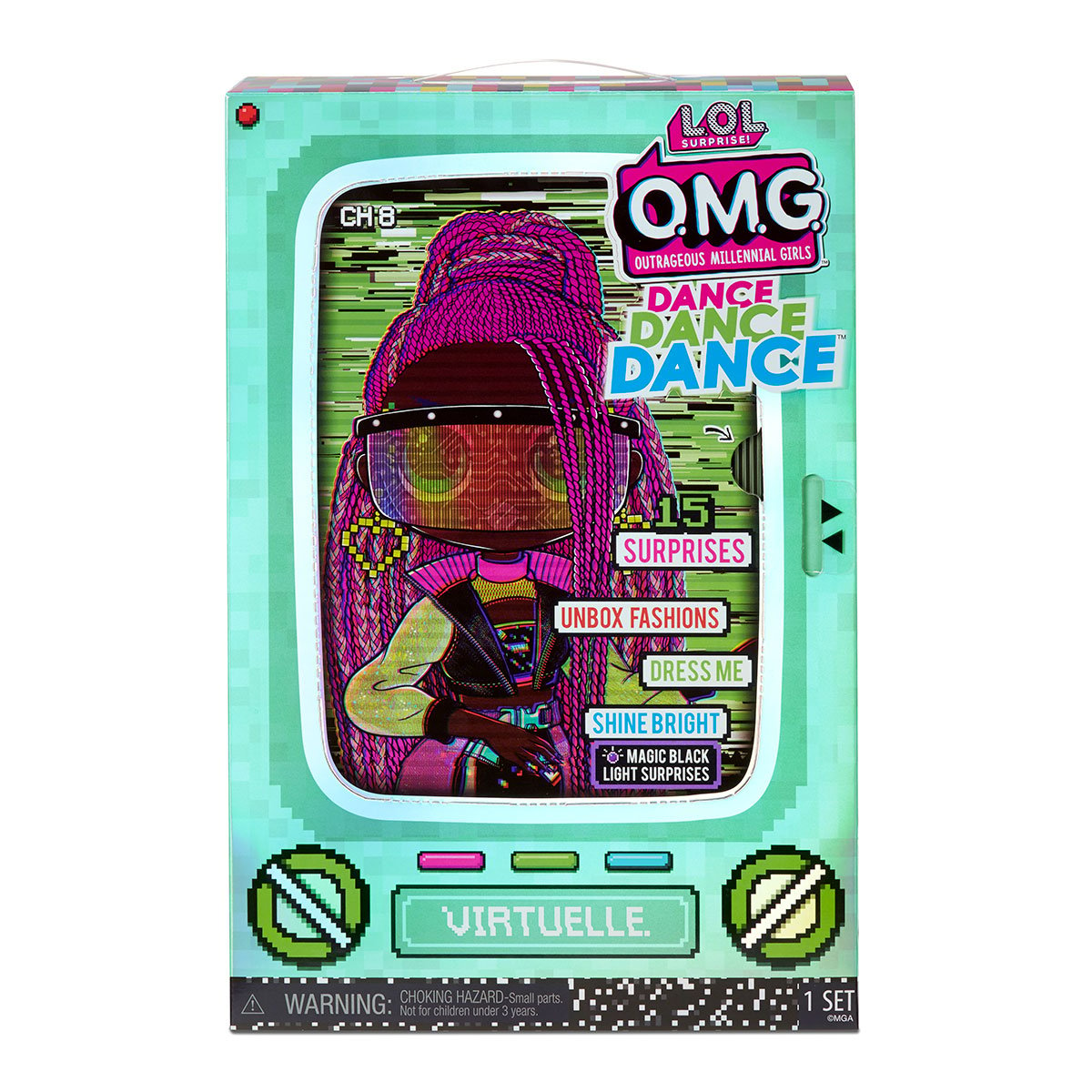 Игровой набор с куклой L.O.L. Surprise O.M.G. Dance Виртуаль (117865) - фото 7