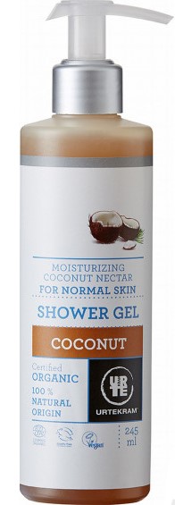 Органічний гель для душу Urtekram Shower Gel Coconut, 250 мл - фото 1