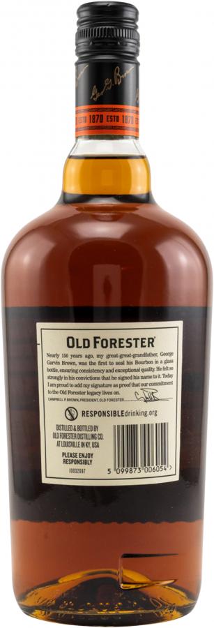 Виски Old Forester 100 proof 50% 1л - фото 2