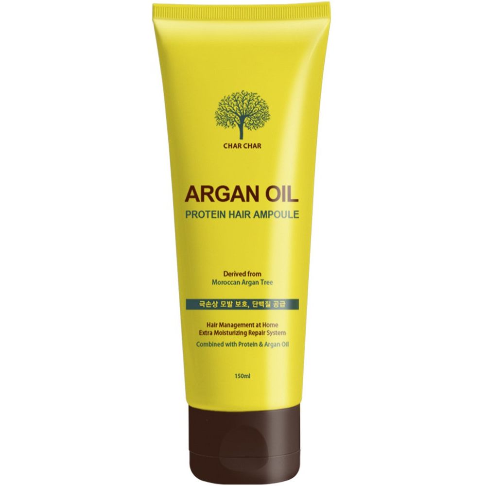Сироватка для волосся Char Char відновлення Арганова олія Argan Oil Protein Hair Ampoule, 150 мл (005294) - фото 1