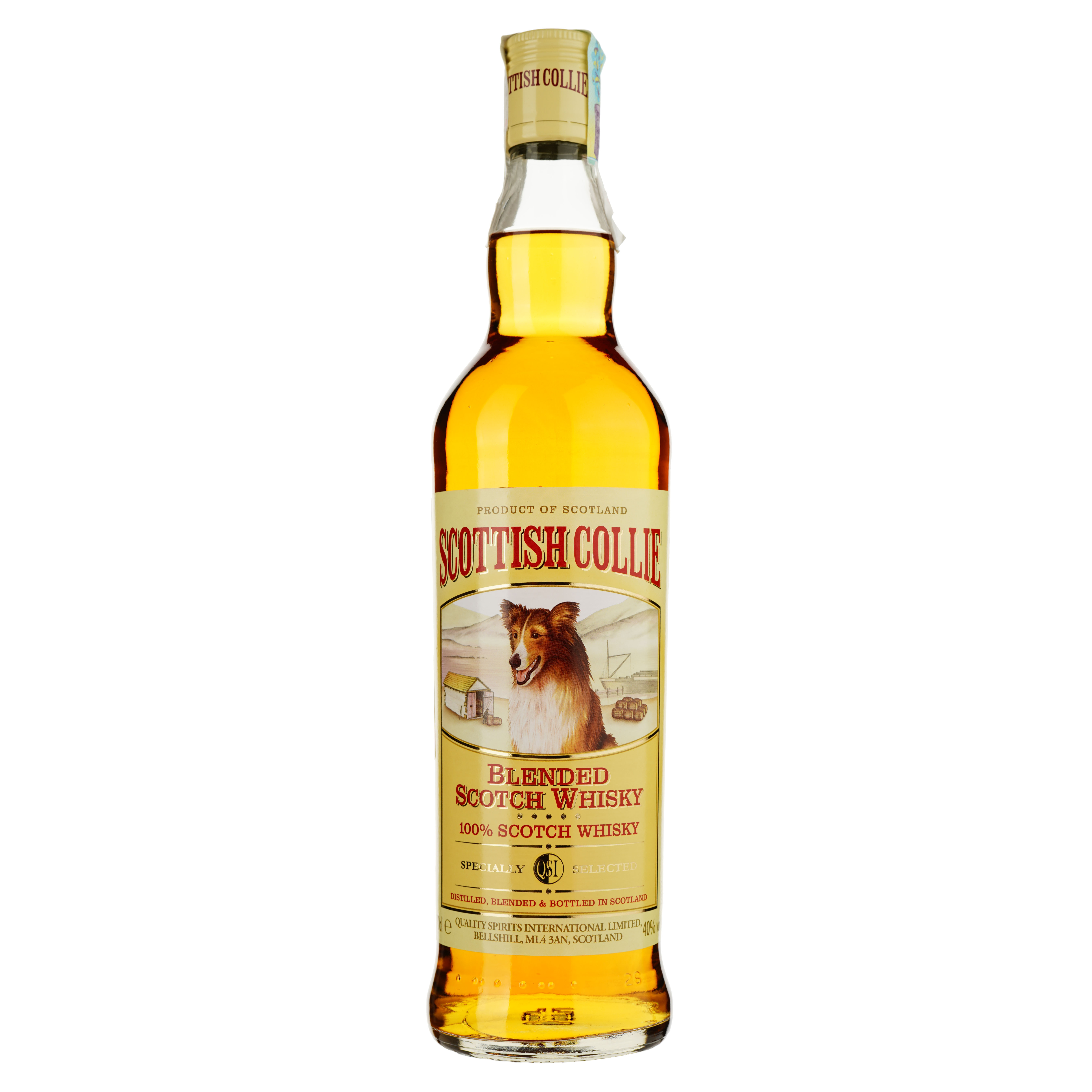 Виски Scottish Collie Blended Scotch Whisky, 40%, 0,7 л - фото 1