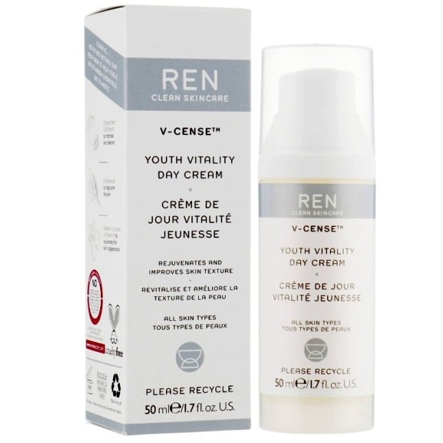 Оживляючий денний крем Ren V-Cense Youth Vitality Day Cream, 50 мл - фото 1