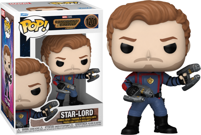 Фигурка Funko Pop Фанко Поп Guardians of the Galaxy Star Lord Стражи Галактики Звездный Лорд GG SL 1201 - фото 2