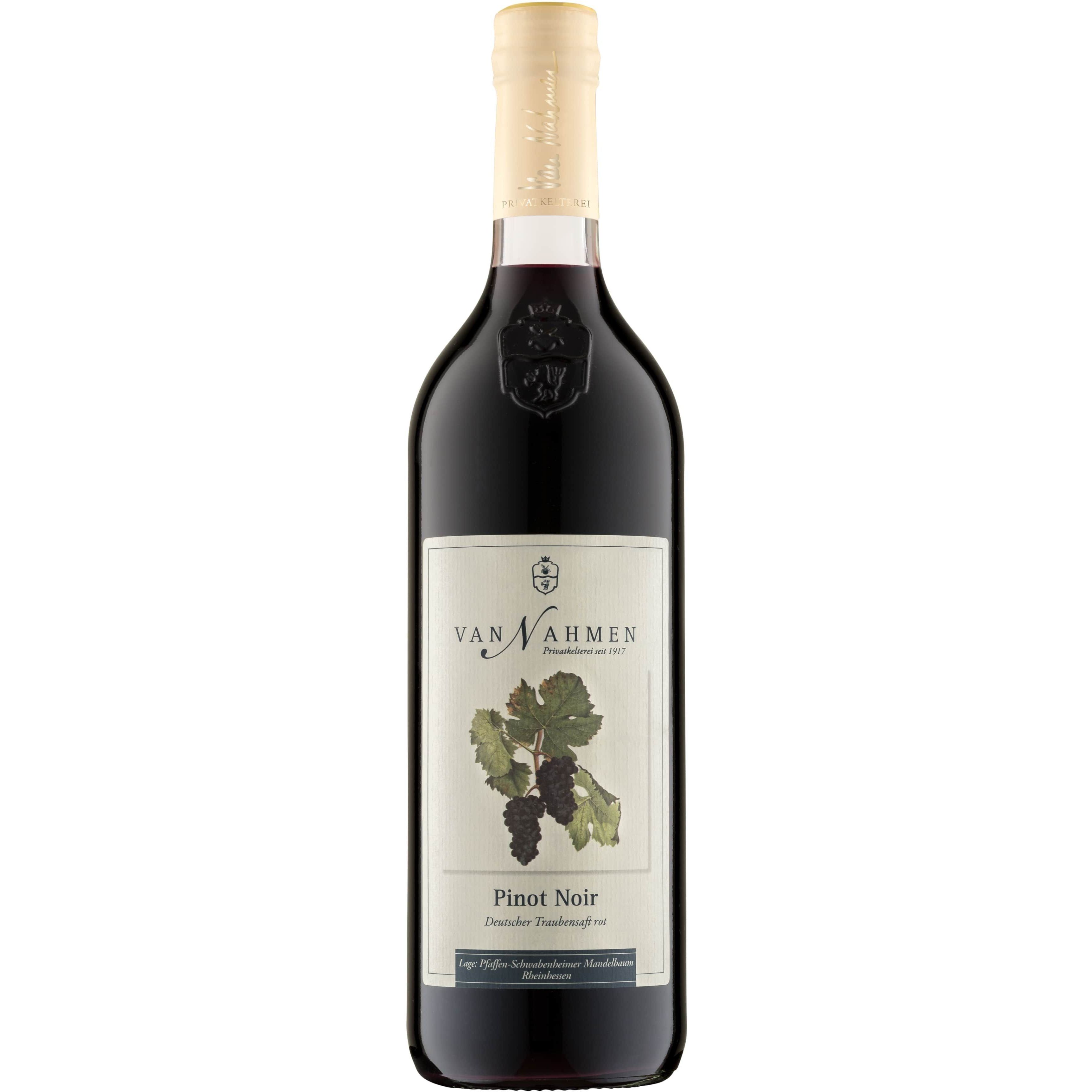 Сок Van Nahmen виноградный из сорта Пино Нуар 750 мл - фото 1