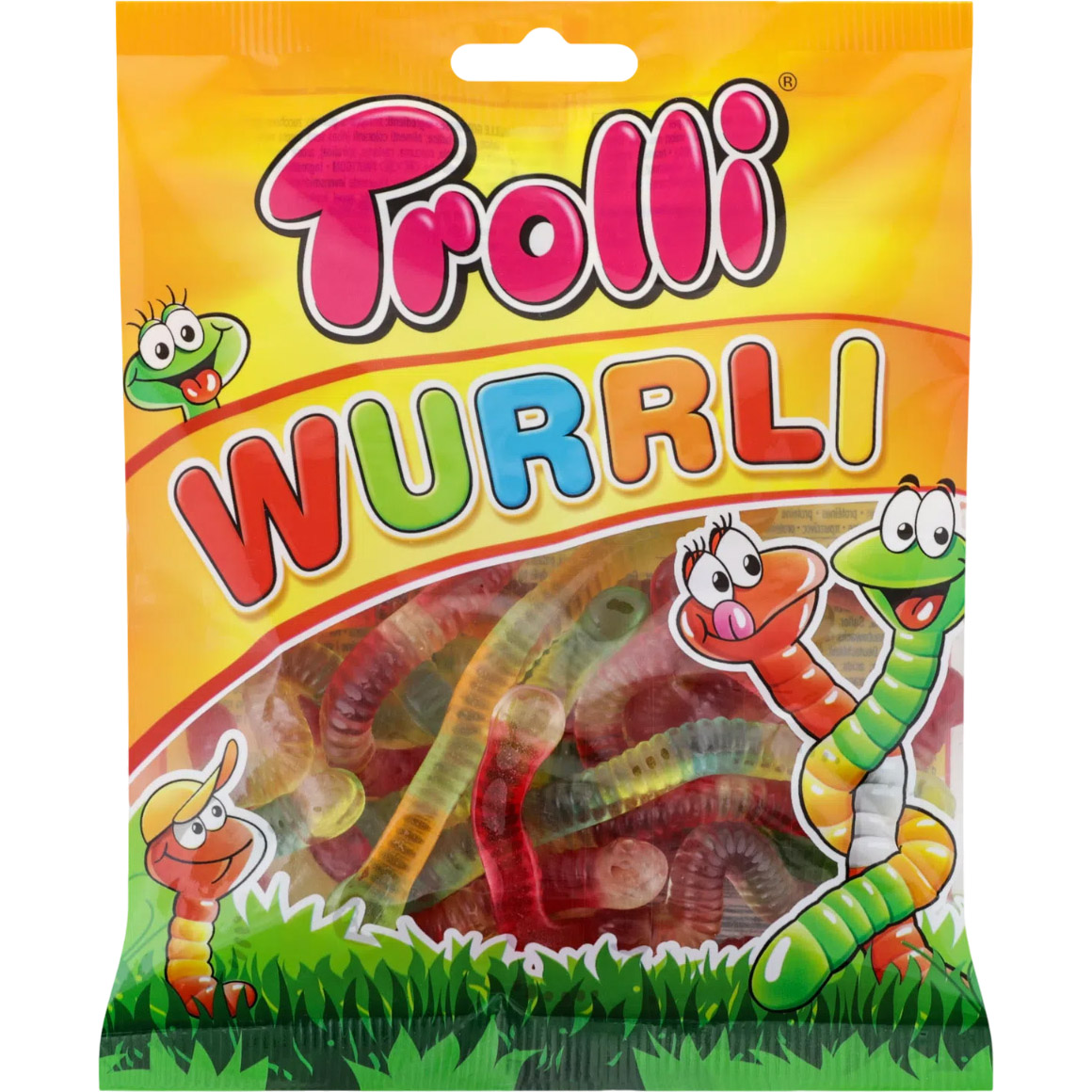 Конфеты жевательные Trolli Wurrli 100 г (949903) - фото 1