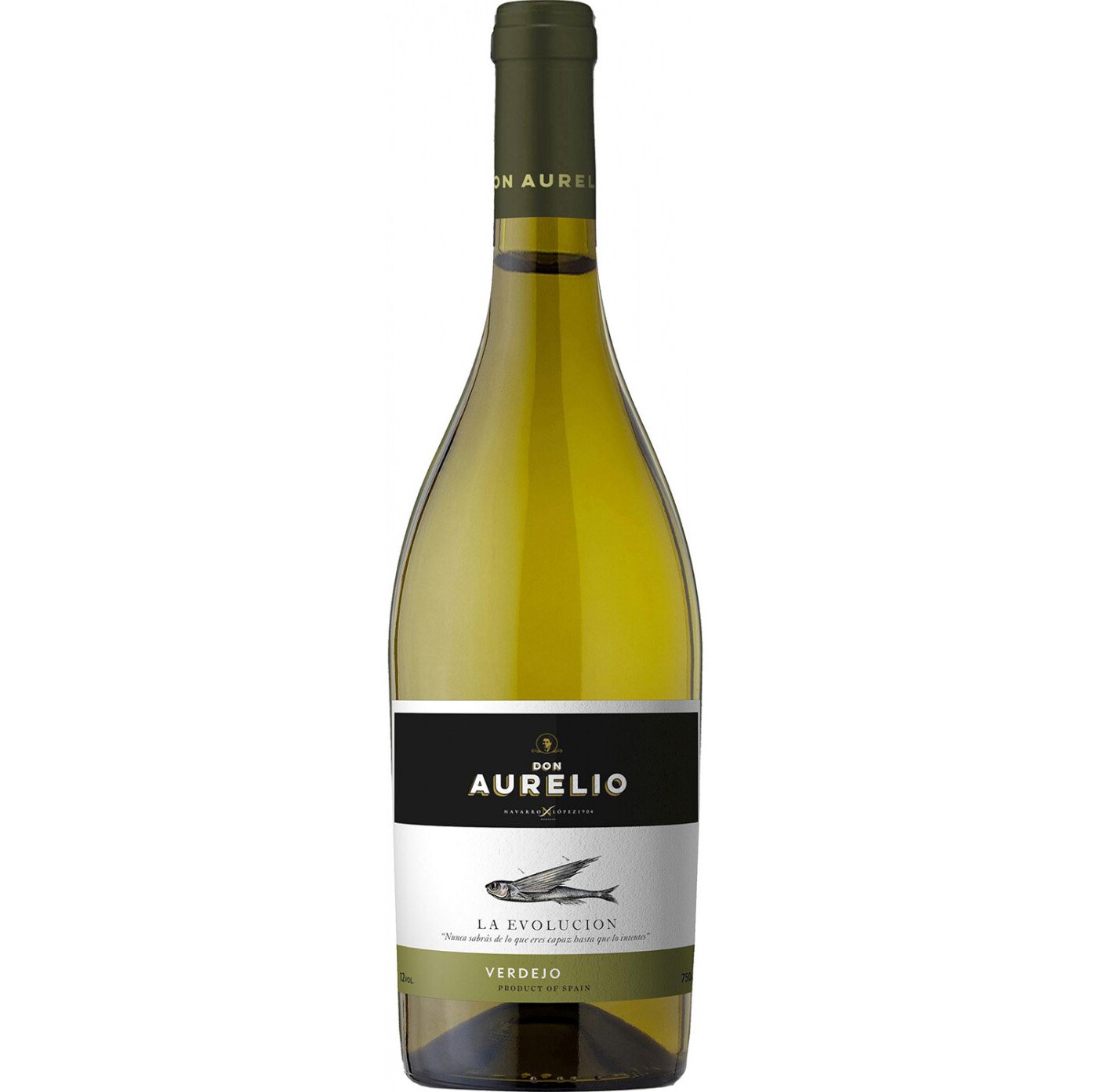 Вино Don Aurelio Verdejo D.O.P. Valdepenas, біле, сухе 0,75 л - фото 1