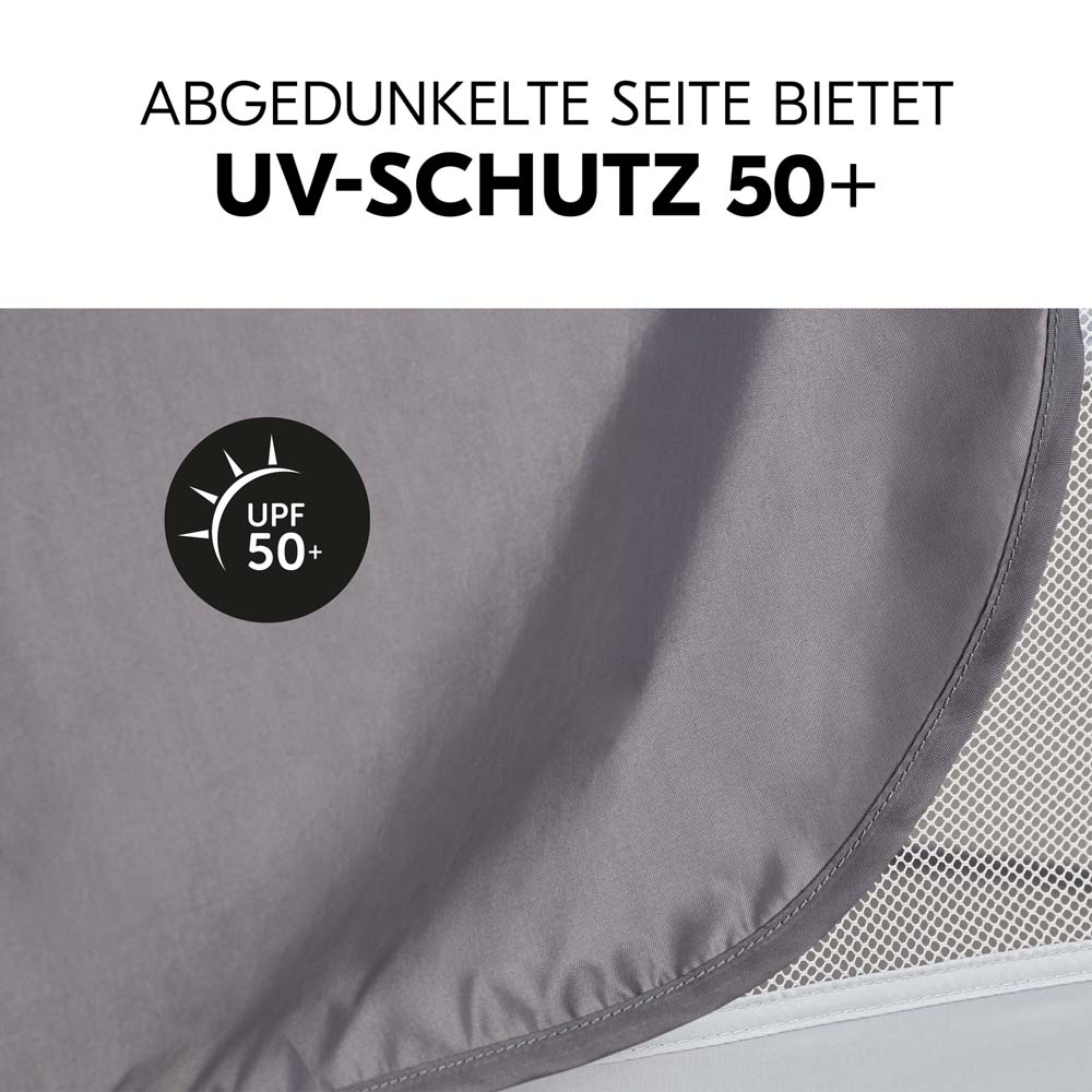 Сітка для дитячого манежу Hauck Travel Bed Canopy Grey, сіра (59920-4) - фото 9
