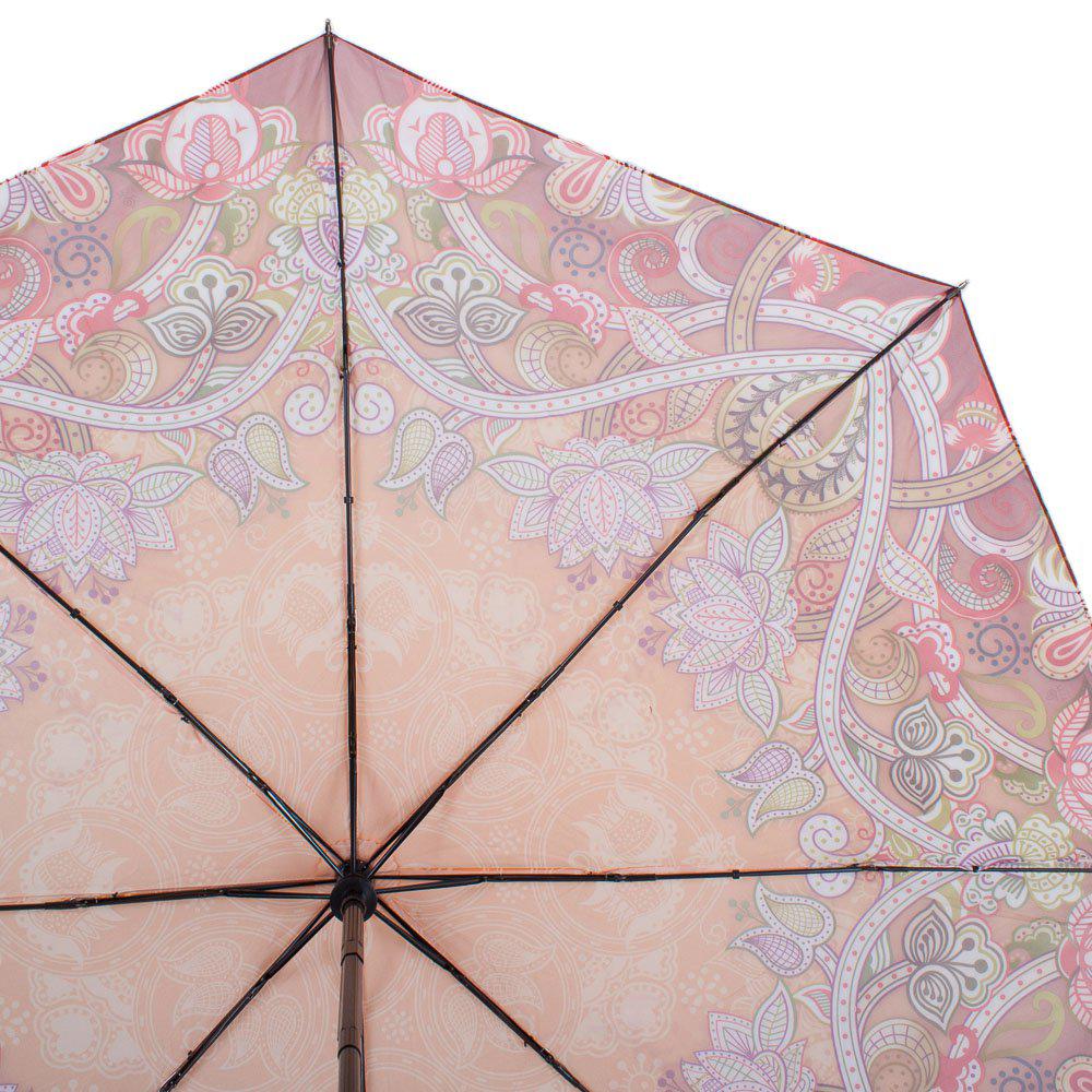 Женский складной зонтик полуавтомат Zest 101 см оранжевый - фото 3