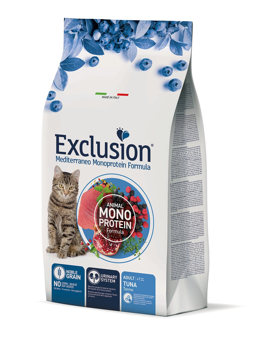 Сухий корм для котів Exclusion Noble Grain Cat Adult Tuna, 0,3 кг - фото 1