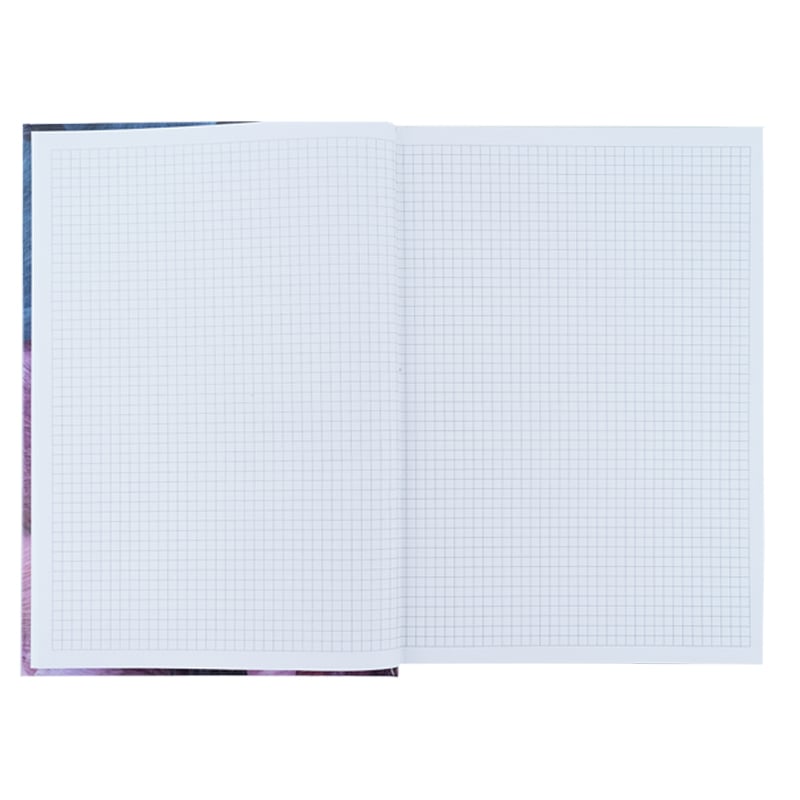 Книга записная Axent Flora A4 в клеточку 192 листа фиолетовая (8423-25-A) - фото 3
