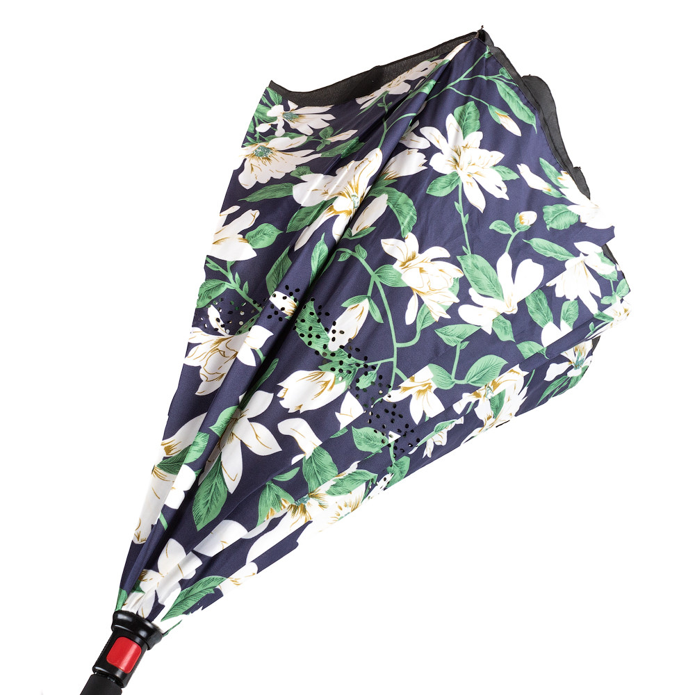 Жіноча парасолька-палиця Art Rain 108 см синя - фото 7