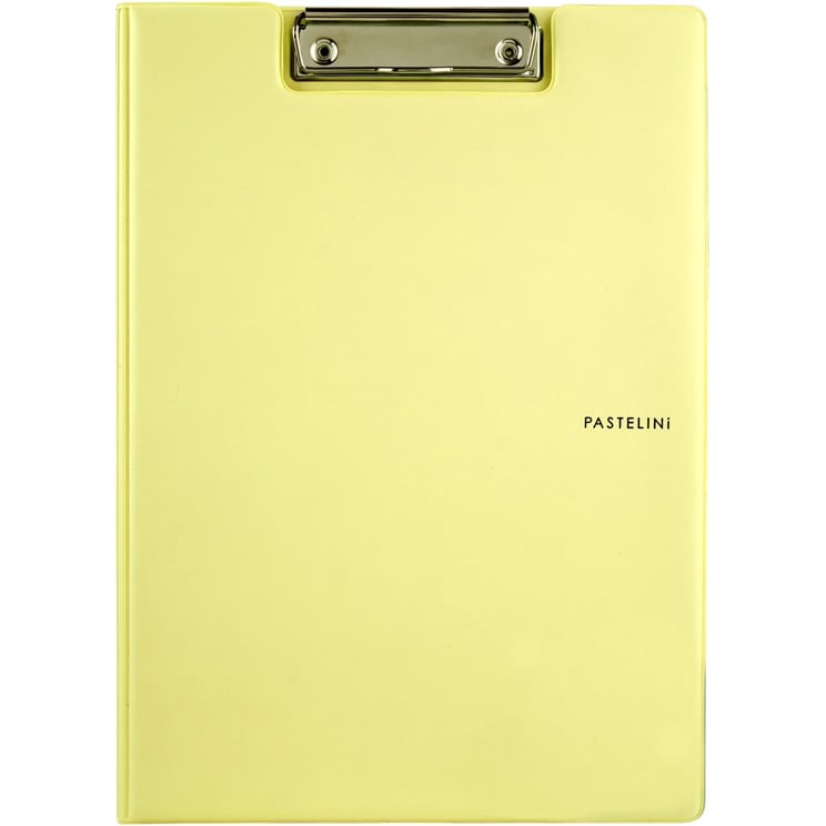 Папка-планшет з металевим кліпом Axent Pastelini А4 жовта (2514-26-A) - фото 1