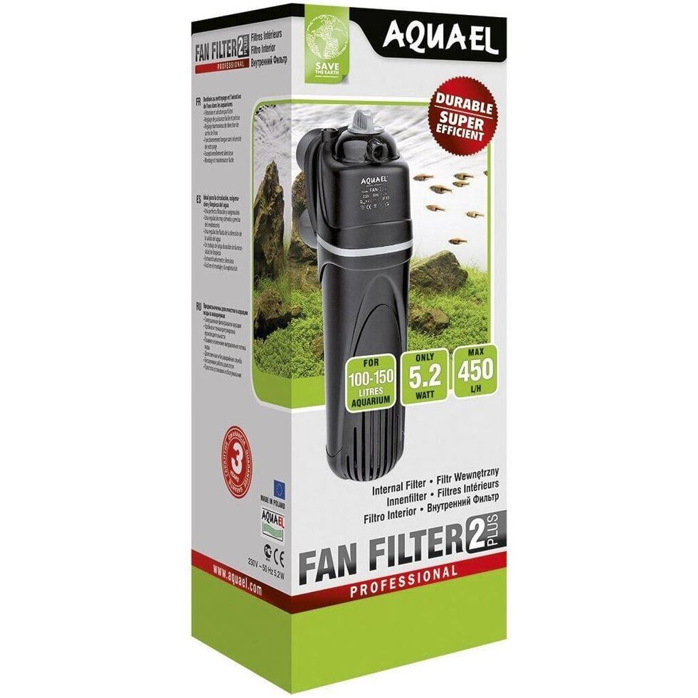 Внутренний фильтр Aquael Fan 2 Plus, для аквариумов 100-150 л - фото 1