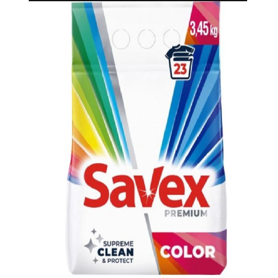 Пральний порошок Savex Premium Colors 3.45 кг - фото 1