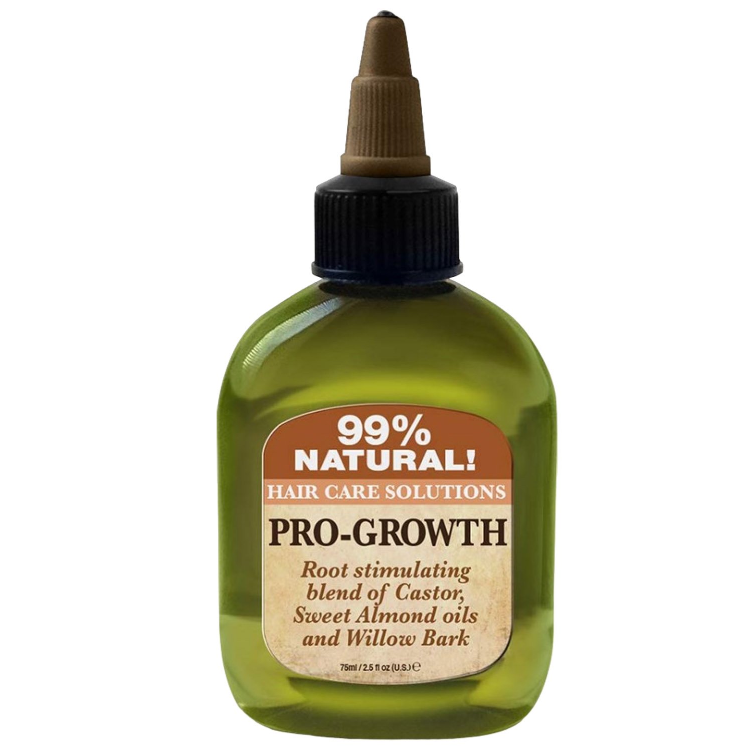 Масло для волос Difeel 99% Natural Pro-Growth Moisturizing Hair Care Solutions, 75 мл - фото 1