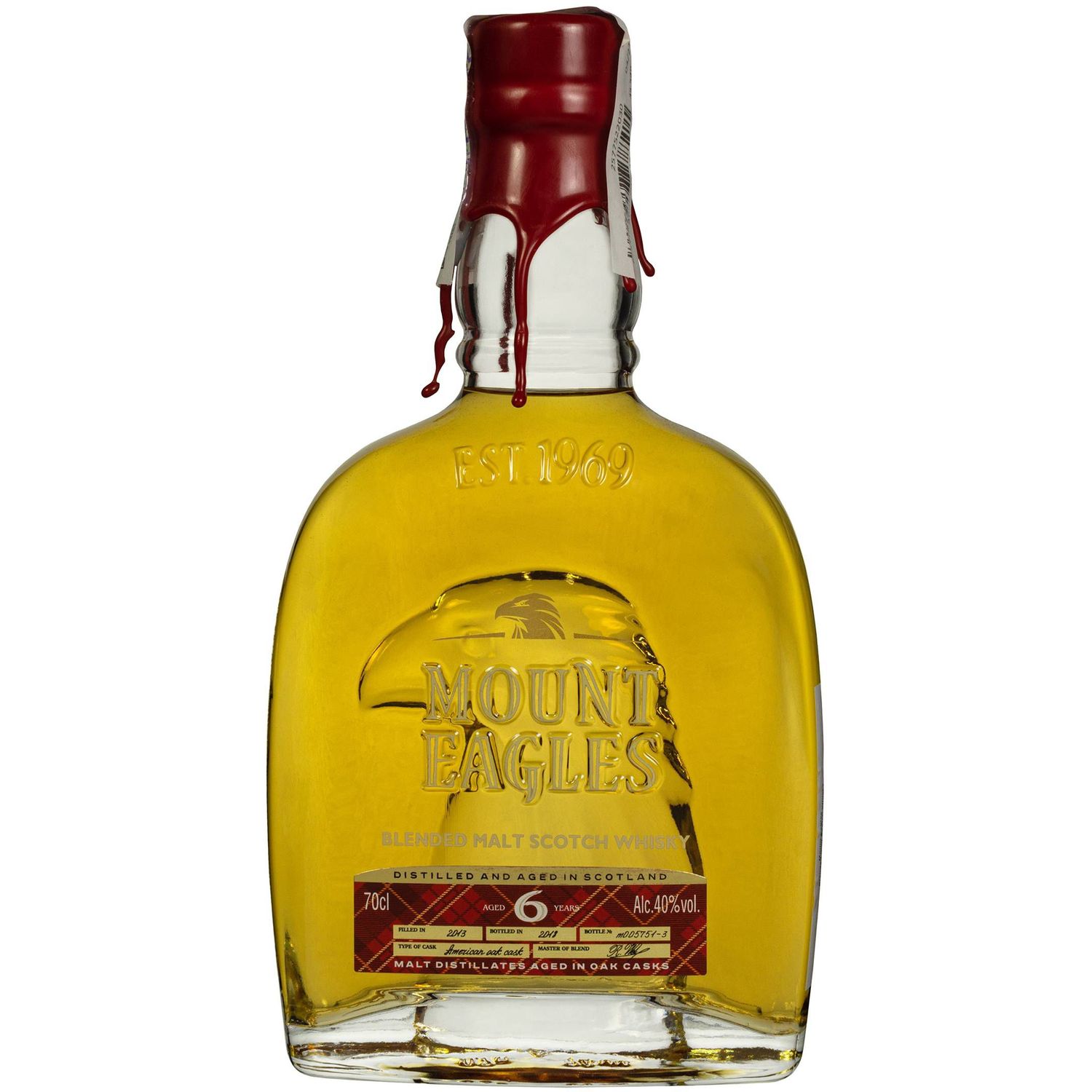 Виски Mount Eagles 6 yo Blended Malt Scotch Whisky, 40%, 0,7 л - фото 1