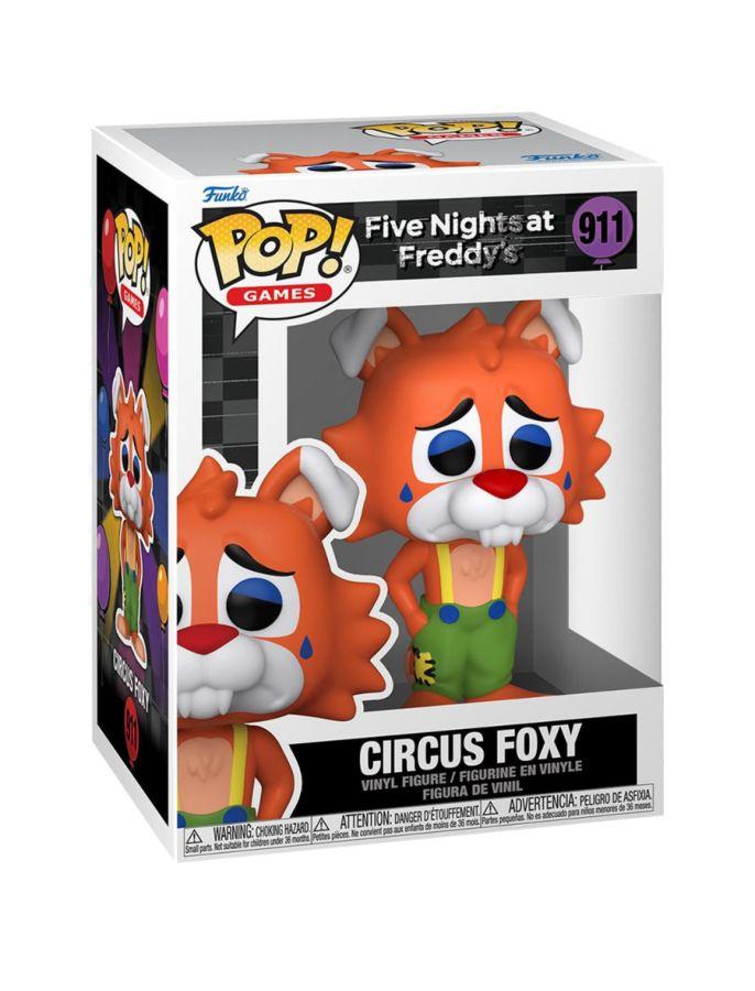 Фигурка Funko Pop Фанко Поп Five Nights at Freddy's Circus Foxy 5 ночей с Фредди Цирк Фокси 10 см FP FN CF 911 - фото 3