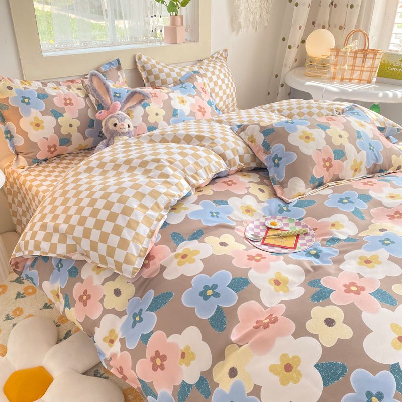 Photos - Bed Linen SOHO Комплект постільної білизни  Fabulous flowers and cells, поліестер, по 