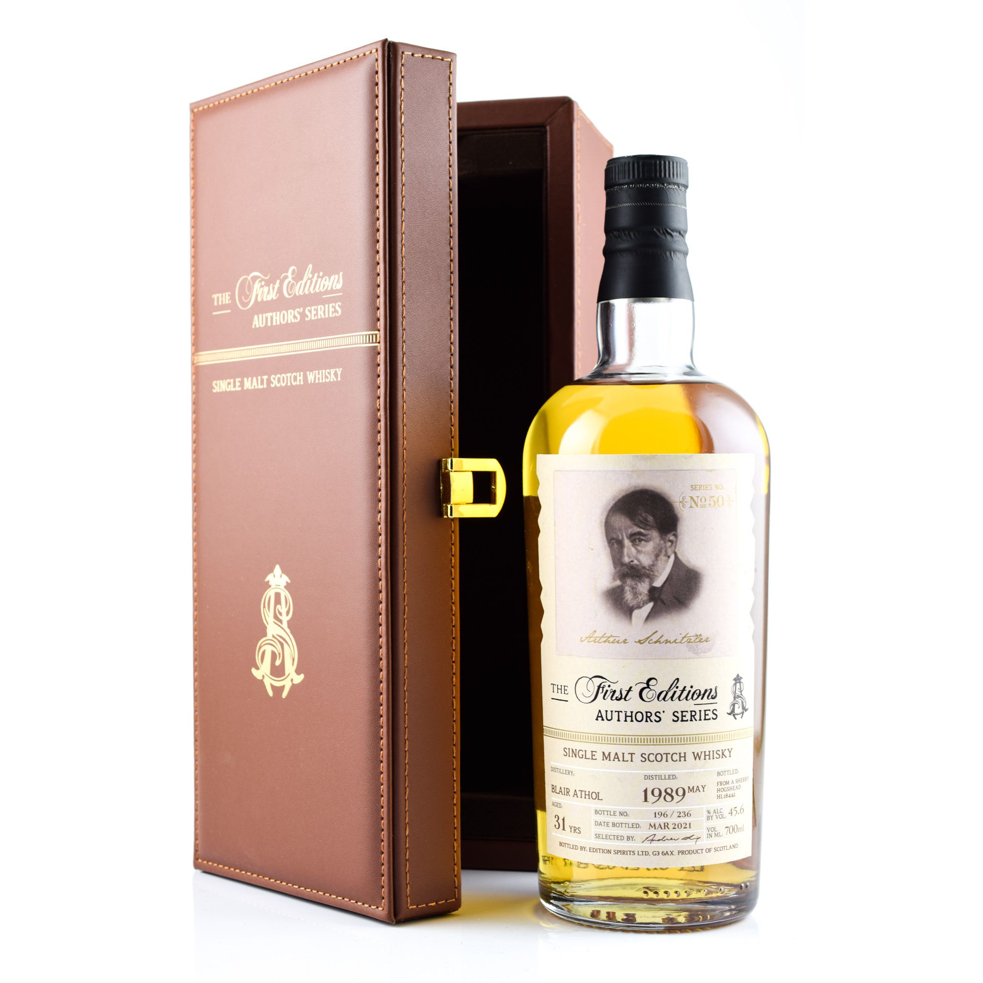 Виски Blair Athol 31 Years Old - First Edition Author's Series Artur Schnitzler 45.6% 0.7 л в подарочной коробке - фото 2