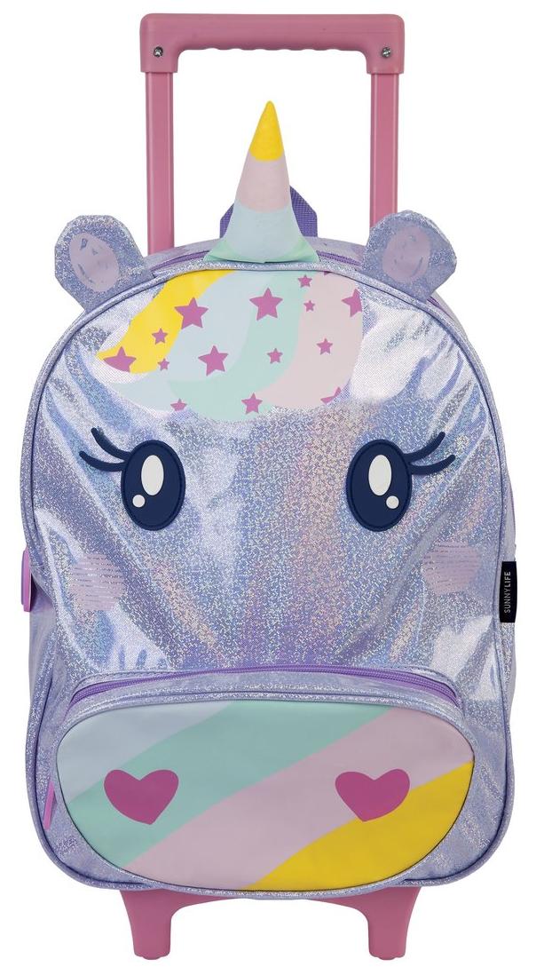 Детская багажная сумка на колесах Sunny Life Unicorn (S1QROLUN) - фото 1