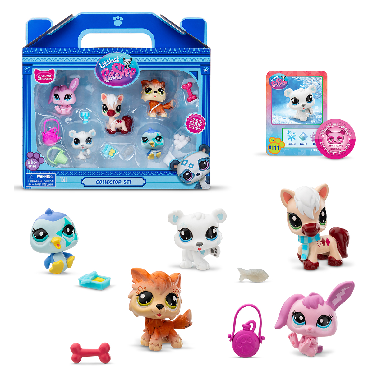 Игровой набор Littlest Pet Shop Зимние приключения (573) - фото 2