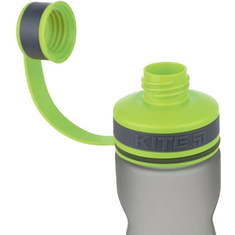 Бутылочка для воды Kite 700 мл серо-зеленая (K21-398-02) - фото 2