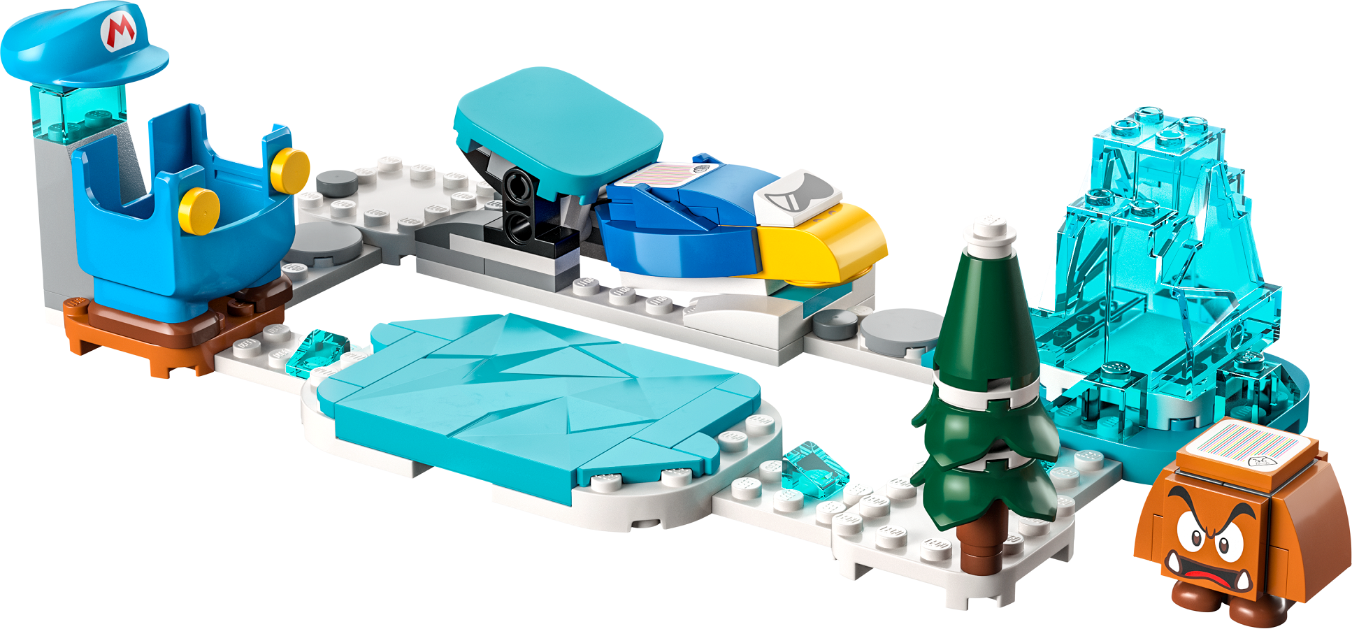 Конструктор LEGO Super Mario Костюм Крижаного Маріо та Льодяний світ, 105 деталей (71415) - фото 5