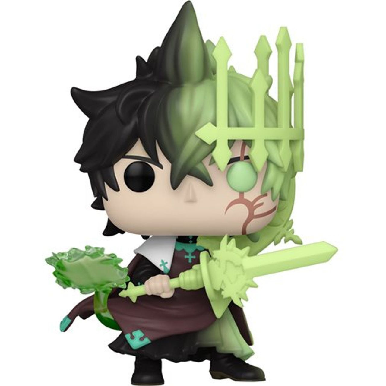 Фигурка Funko Pop Фанко Поп Black Clover Yuno (Spirit of Zephyr) Черный Клевер Юнона 10 см BC Y 1422 - фото 1