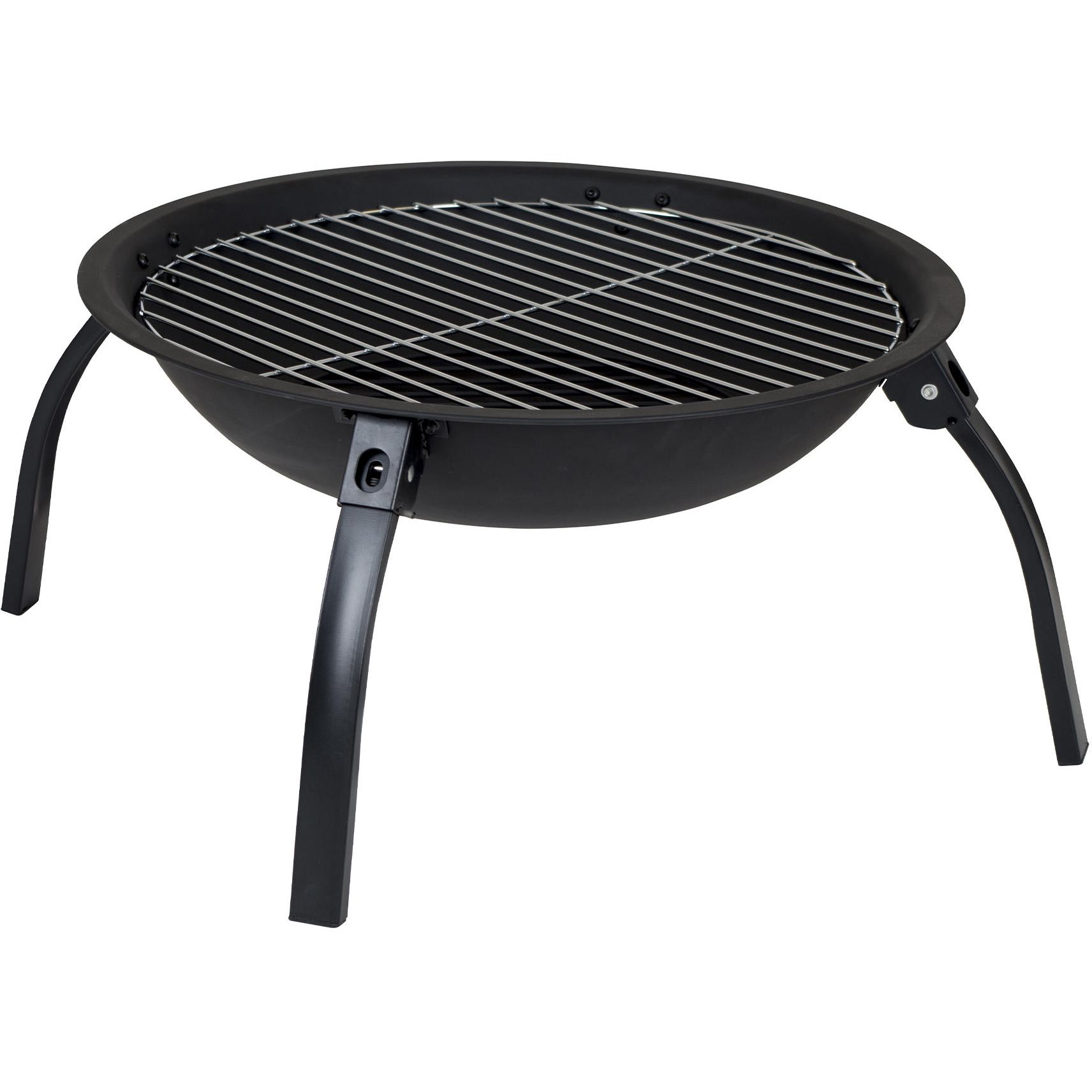 Гриль вугільний Bo-Camp Firebowl Harrow Black (8108500) - фото 1