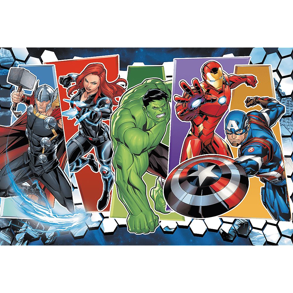 Пазлы Trefl Непобедимые мстители Marvel 60 элементов - фото 2