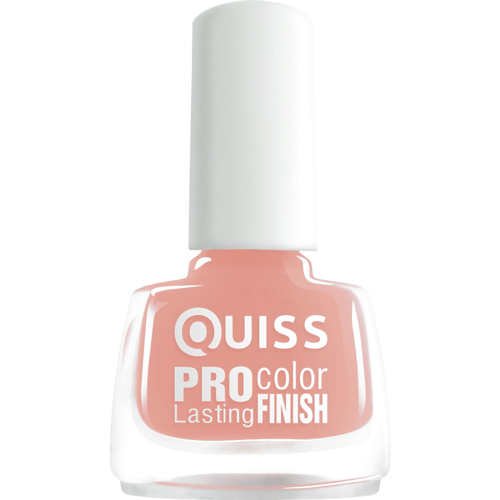 Лак для нігтів Quiss Pro Color Lasting Finish відтінок 004, 6 мл - фото 1