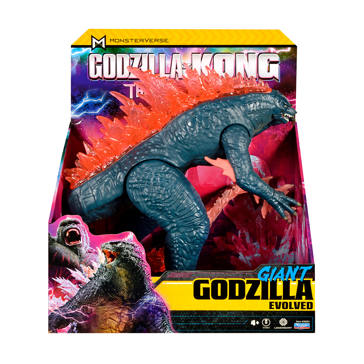 Игровая фигурка Godzilla vs Kong Годзилла гигант 28 см (35551) - фото 3