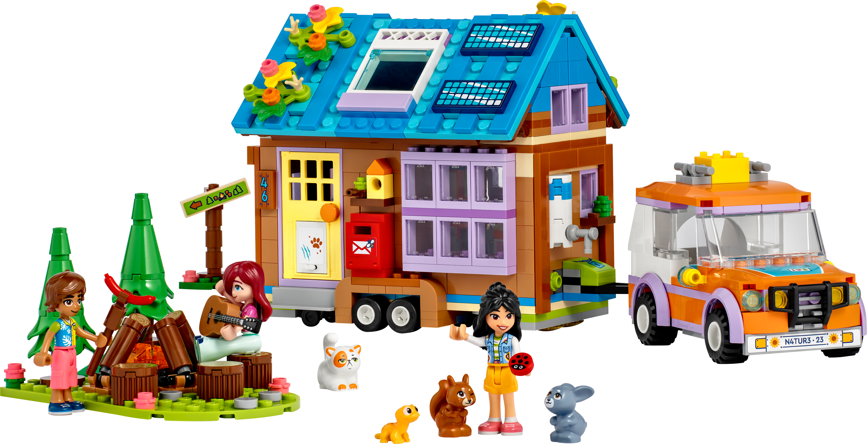 Конструктор LEGO Friends Крошечный мобильный домик, 785 деталей (41735) - фото 2