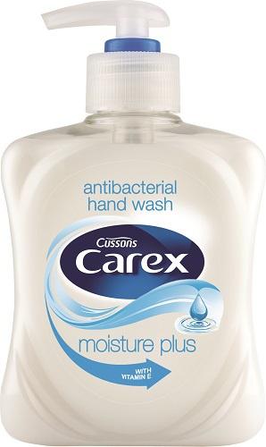 Антибактериальное жидкое мыло Carex Moisture plus, 250 мл - фото 1