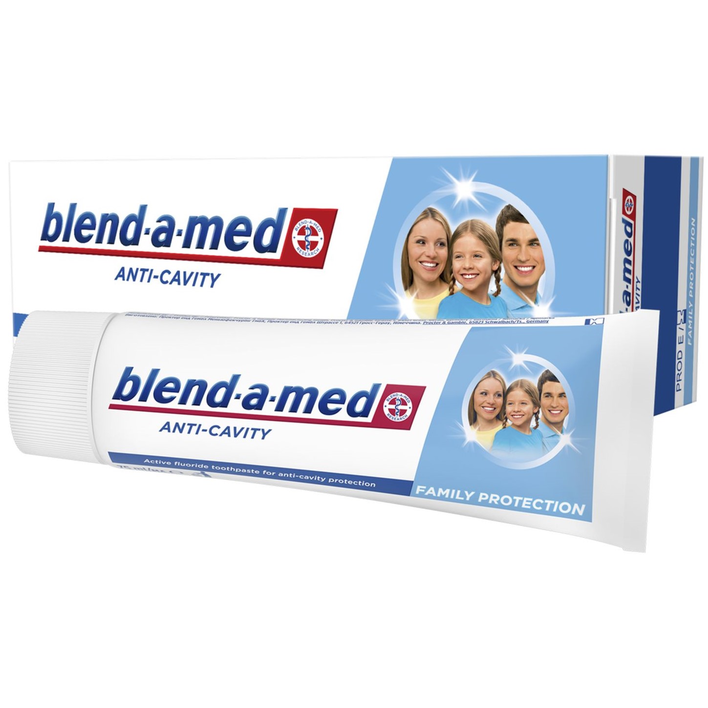 Зубна паста Blend-a-med Анти-карієс Захист для всієї родини 75 мл - фото 1