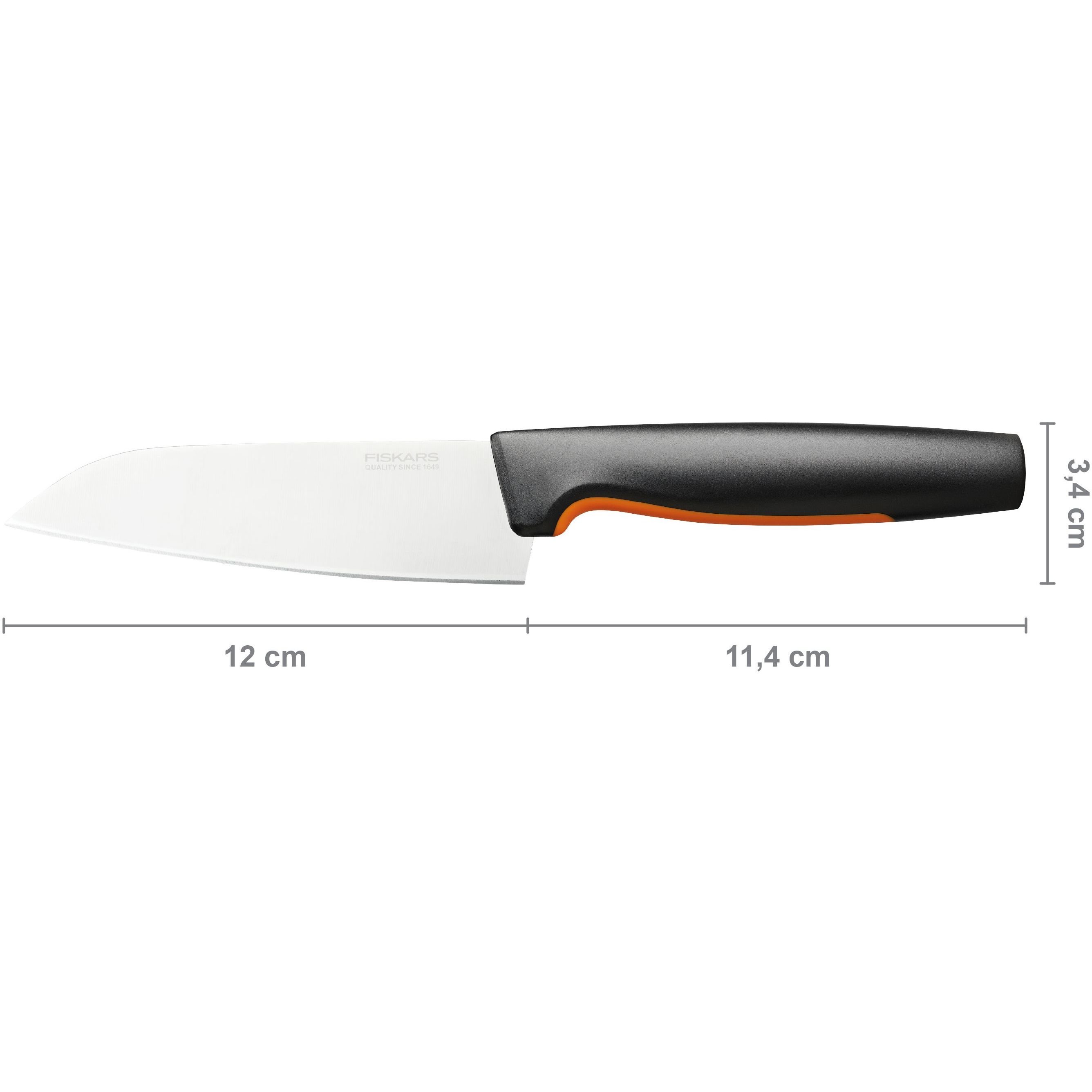 Нож для шеф-повара малый Fiskars FF, 12 см (1057541) - фото 2