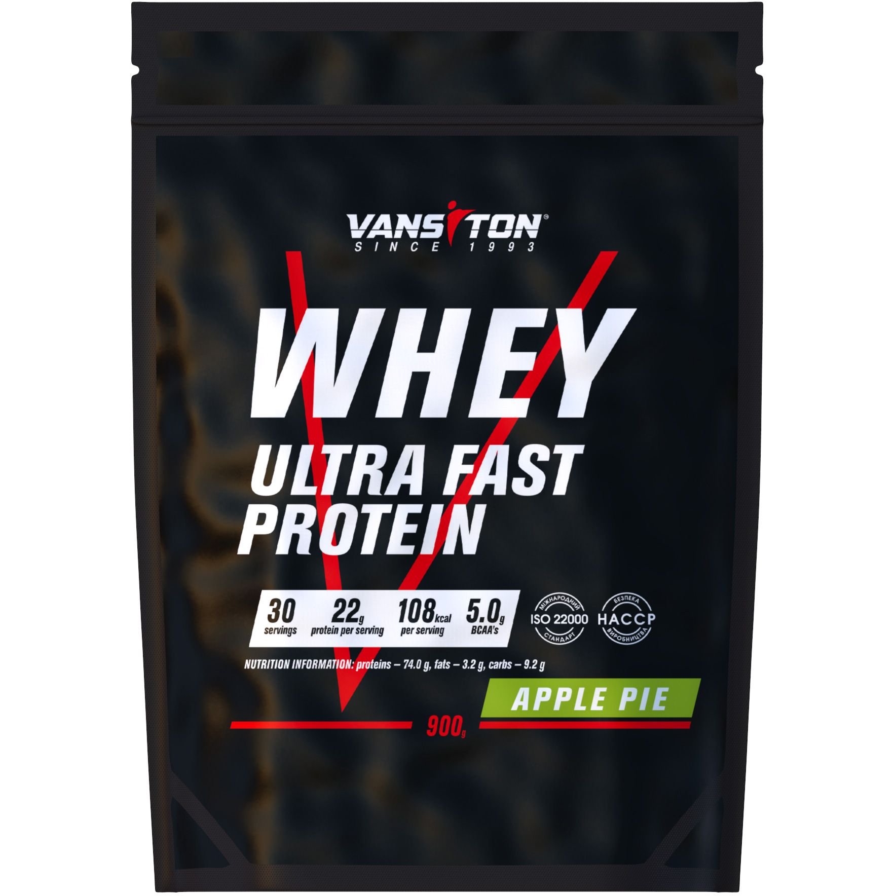 Протеїн Vansiton Ultra Pro Apple Pie 900 г - фото 1