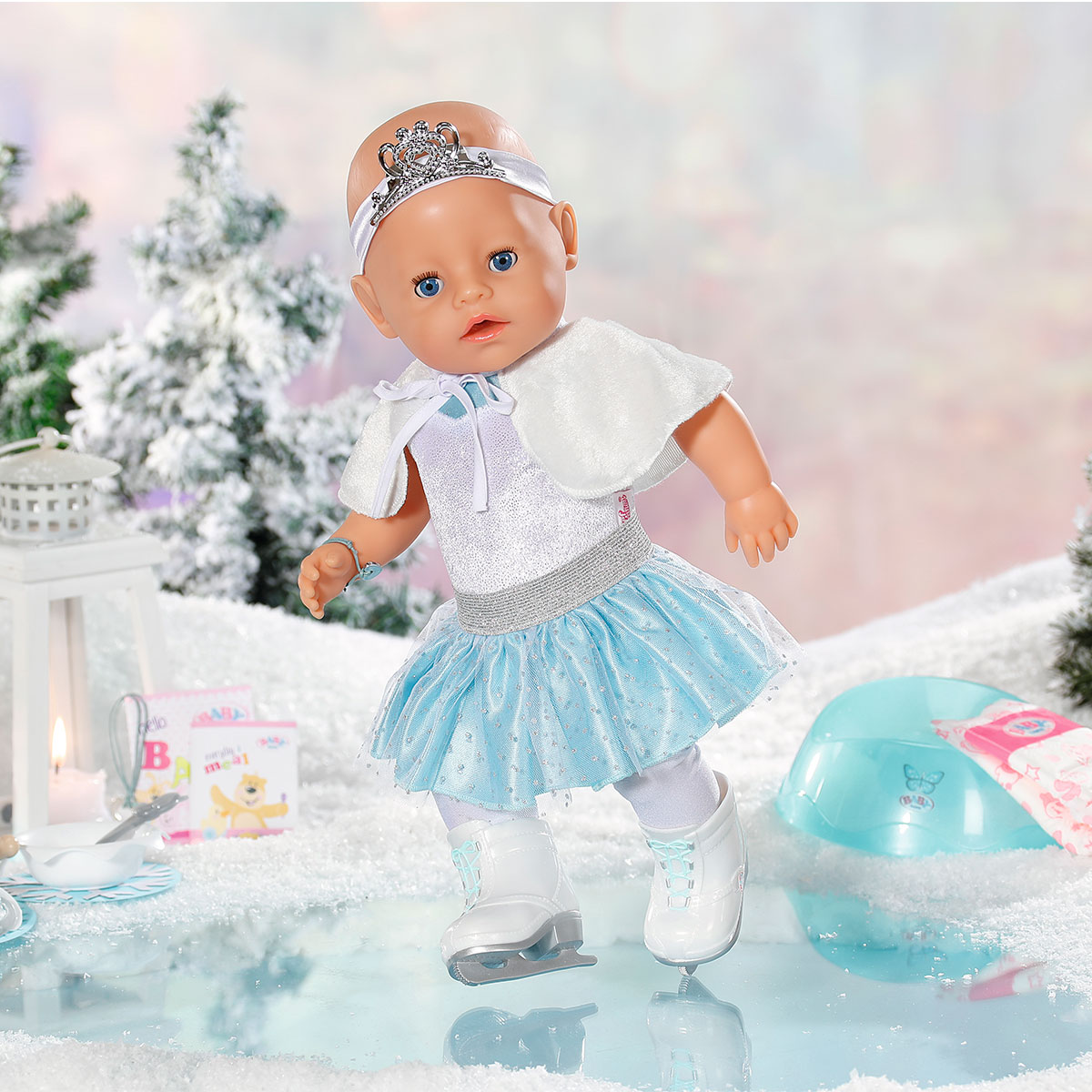 Кукла Baby Born Нежные объятия Балеринка-снежинка, с аксессуарами, 43 см (831250) - фото 2