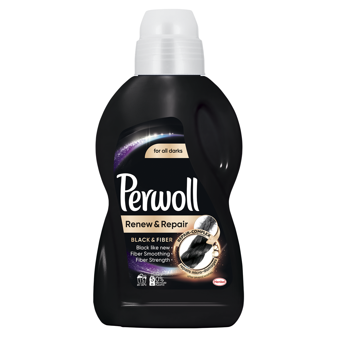 Засіб для прання Perwoll для чорних речей, 0.9 л (742951) - фото 1