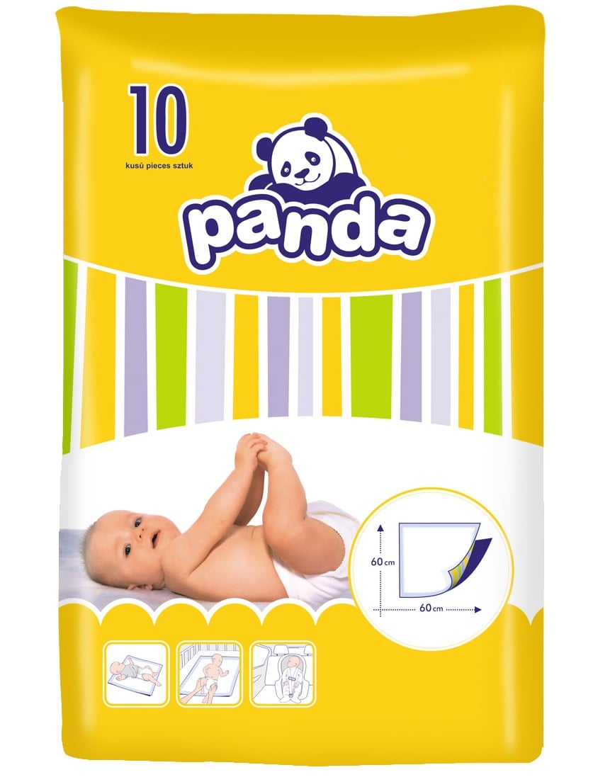 Одноразовые пеленки Panda, 60х60 см, 10 шт. - фото 2
