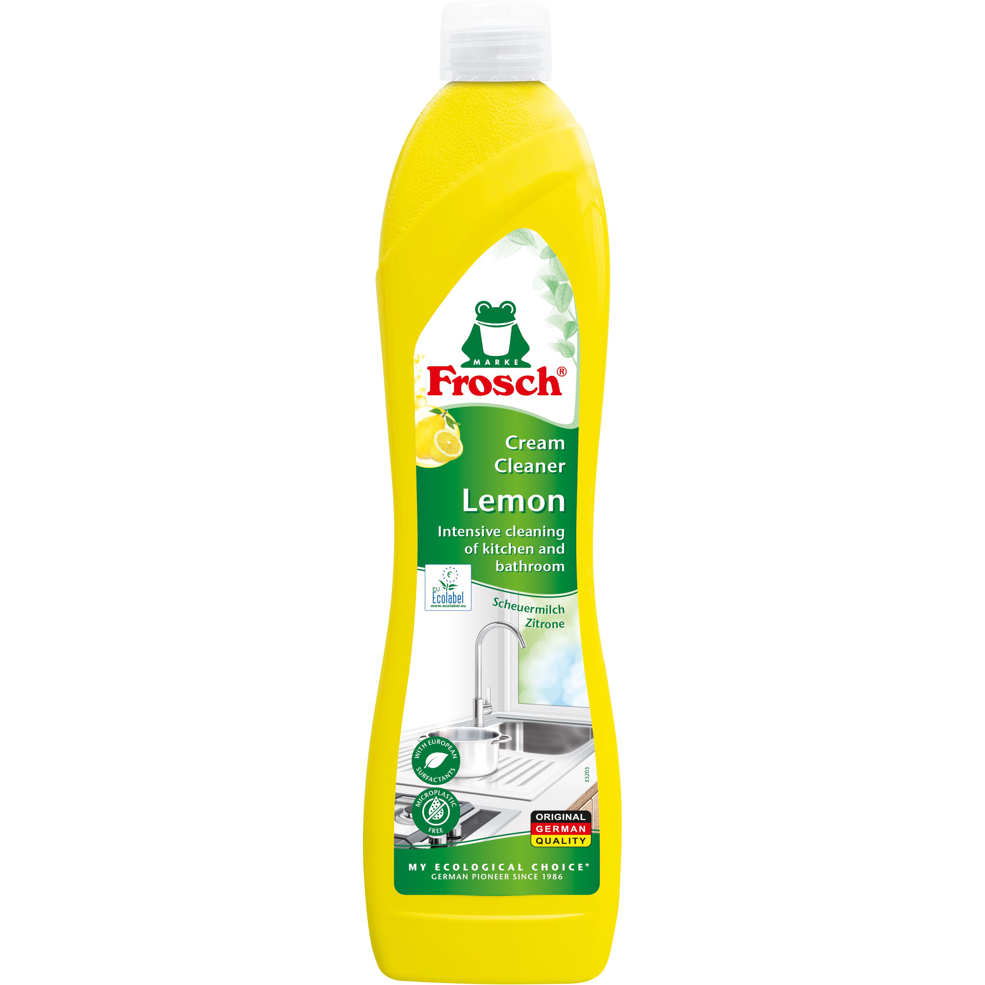 Photos - Kitchen Cleaner Frosch Молочко для чищення  Лимон 500 мл 