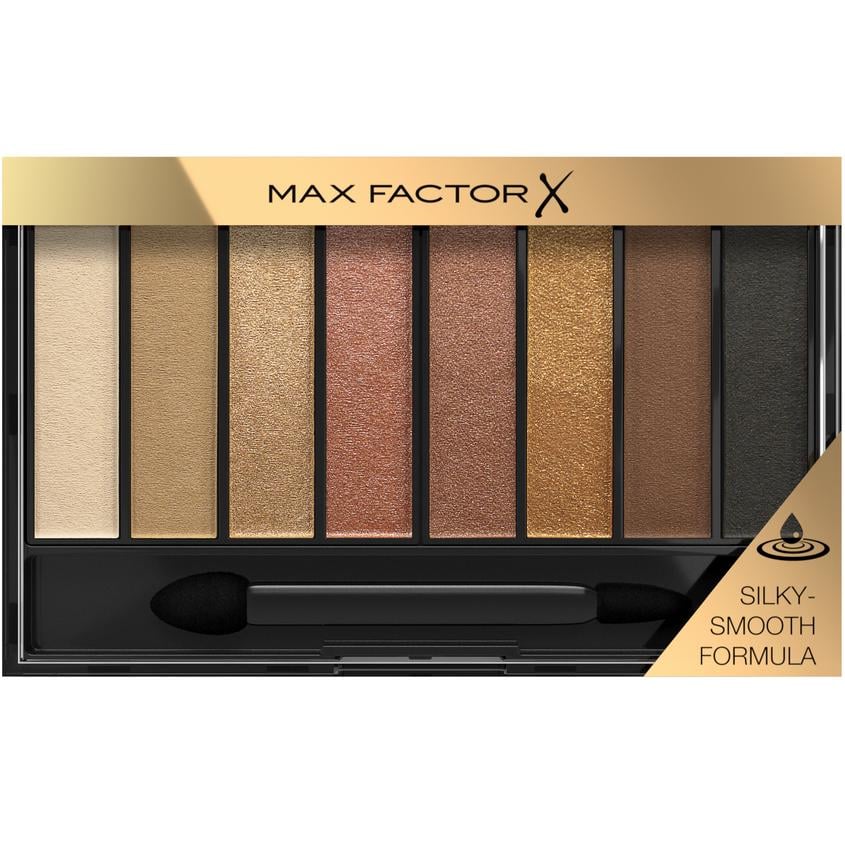 Палітра тіней для повік Max Factor Masterpiece Nude Palette, відтінок 02 (Golden Nudes), 6,5 г (8000019782777) - фото 1