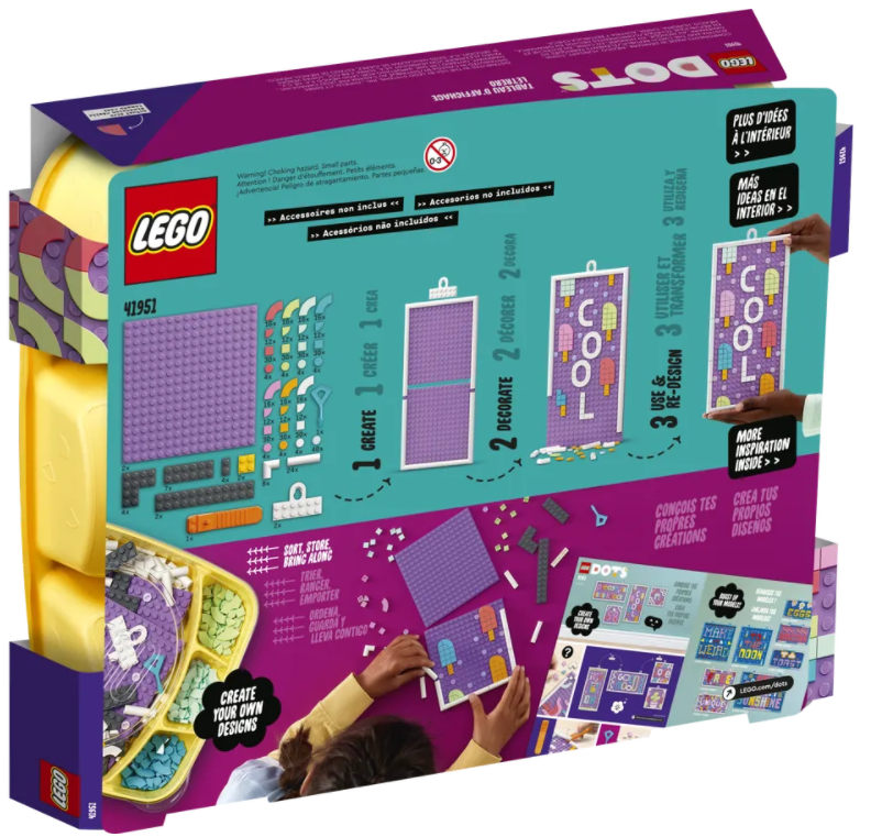 Конструктор LEGO DOTs Доска для надписей, 531 деталей (41951) - фото 4