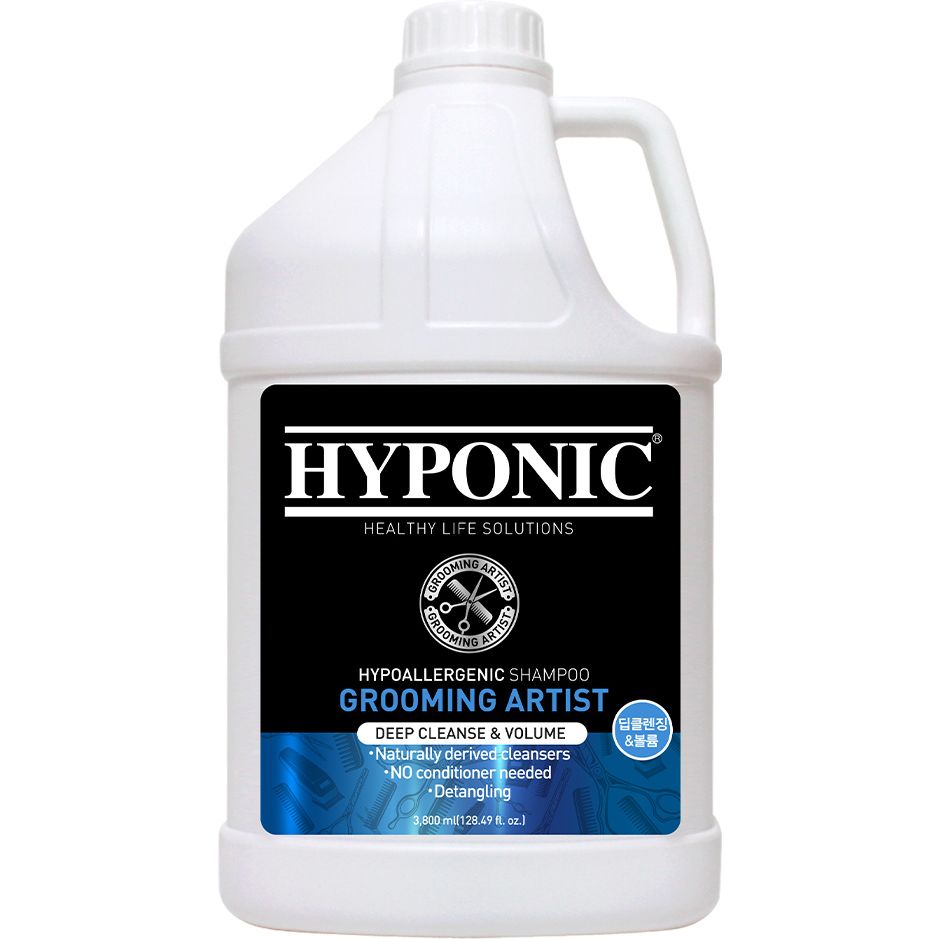 Шампунь для собак Hyponic Grooming Artist глубокая очистка и объем 3.8 л - фото 1